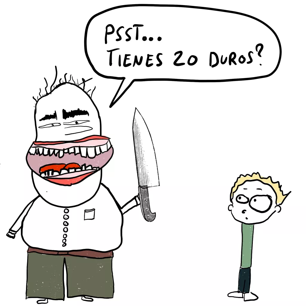 tienes 20 duros
